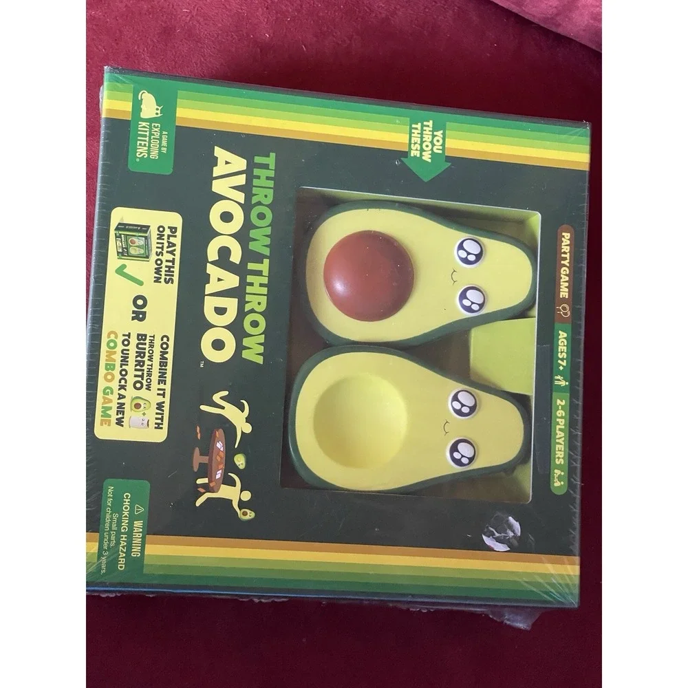 Throw Throw‎ Avocado Party Game Exploding Kittens